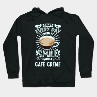 Smile with Café Crème Hoodie